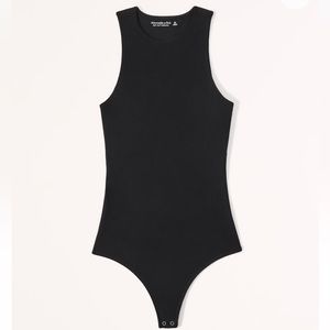 Abercrombie & Fitch Soft Matte Seamless High-Neck Bodysuit